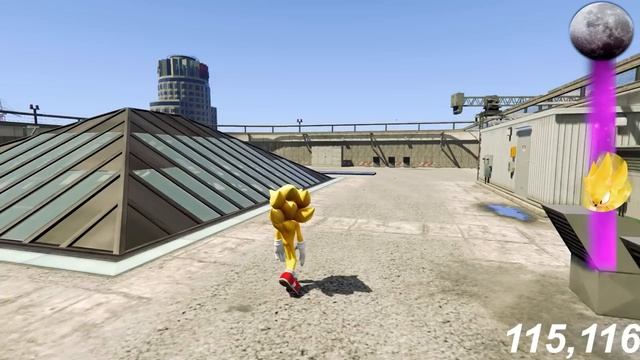 Every JUMP MULTIPLIES for SUPER SONIC in GTA 5 ! смотреть онлайн