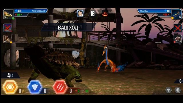 Игра Jurasic World The Game. Бои и знакомство с моим парком динозавров смотреть онлайн