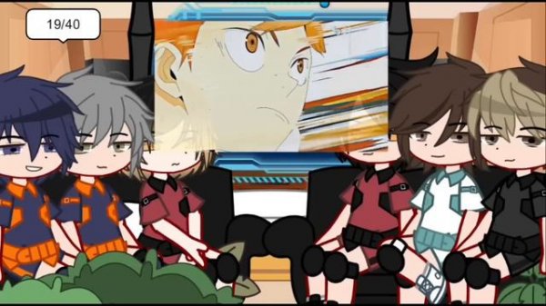 Haikyuu React To Hinata Shoyo||Use x2 speed||Gacha Club||Scarlet_x.