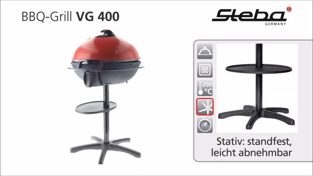 Steba BBQ grill VG 400 смотреть онлайн