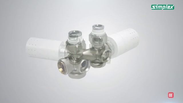 Узел для подключения дизайн-радиаторов