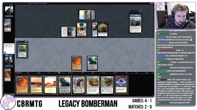 CBR MTG Legacy Bomberman #2 | Nick Fennell смотреть онлайн