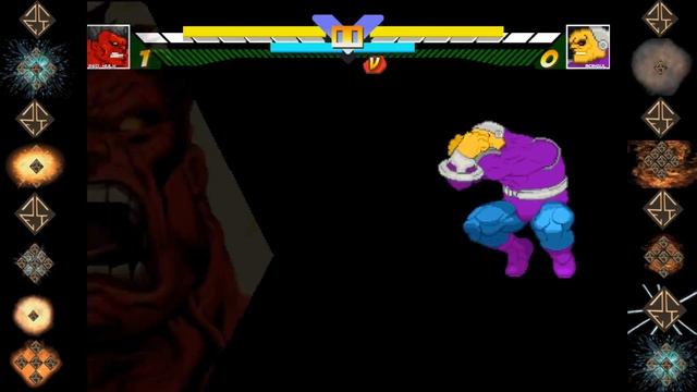 Red Hulk (Marvel Comics) vs Mongul (DC Comics) - Ultimate Mugen Fight 2016 смотреть онлайн