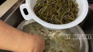 МЕГИ-ЧА по-корейски. Полезный и вкусный рецепт КОРЕЙСКОГО САЛАТА из МОРСКОЙ КАПУСТЫ.