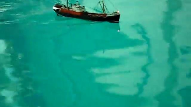 ...модель норвежского траулера в бассейне САДКО....(2).... смотреть онлайн