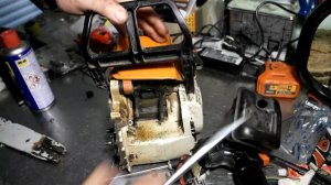 НЕТ ХОЛОСТОГО ХОДА НА БЕНЗОПИЛЕ , РЕМОНТ ШТИЛЬ 230 , РЕМОНТ STIHL  MS 230 , repair stihl ms 230