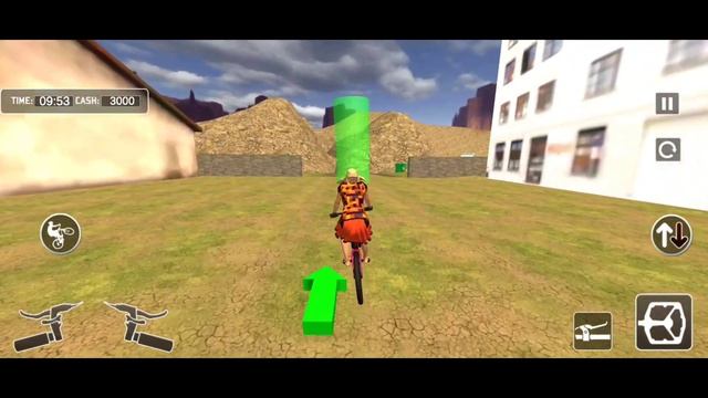 BMX OFFROAD BICYCLE RIDER SUPERHERO STUNT - ANDROID GAME PLAY смотреть онлайн