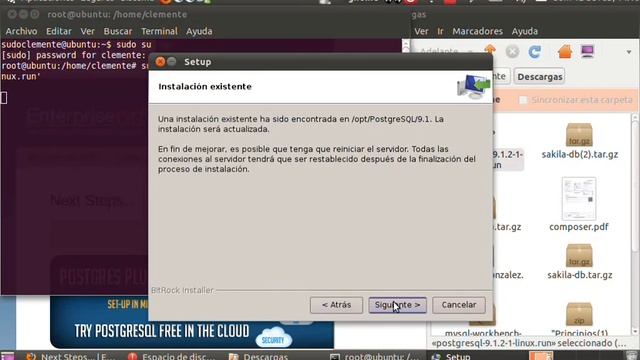 instalacion de postgresql en ubuntu 10.10a смотреть онлайн