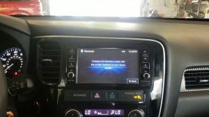 How to connect your phone via bluetooth to your car  Mitsubishi Outlander