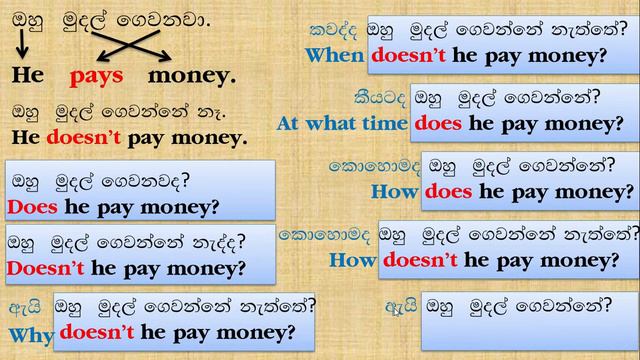 Fun with English Lesson 16 Simple Present Tense Negative form and Questions смотреть онлайн