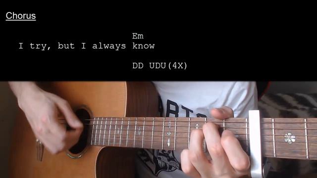HONESTAV - I’d rather overdose EASY Guitar Tutorial With Chords / Lyrics смотреть онлайн