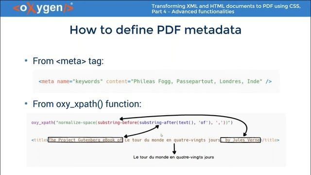 Webinar: Transforming XML and HTML documents to PDF using CSS, Part 4 – Advanced functionalities смотреть онлайн