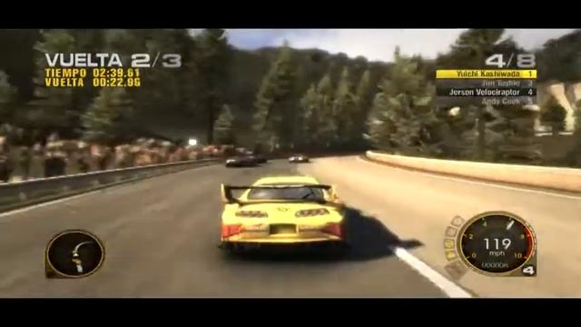 Race Driver GRID Gameplay смотреть онлайн