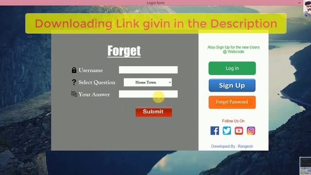 Login System in Python GUI Tkinter смотреть онлайн