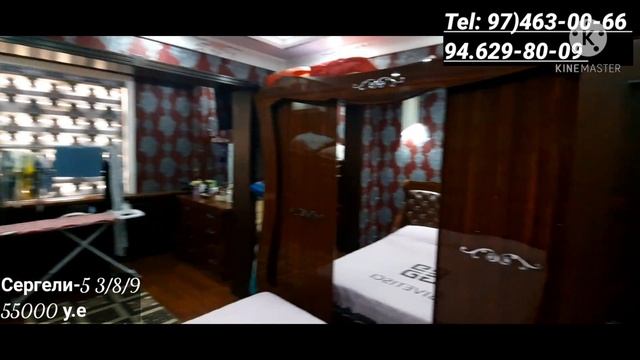 Сергелида арзон уй Сергели 5 3/8/9 Евро ремонтом Мебель техника билан смотреть онлайн