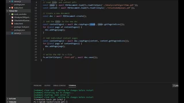 Merge two PDF using JavaScript | Must Watch смотреть онлайн