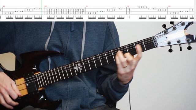 Avant-garde black metal: Ved buens ende - Remembrance of things past cover | Guitar tab | Tutorial смотреть онлайн