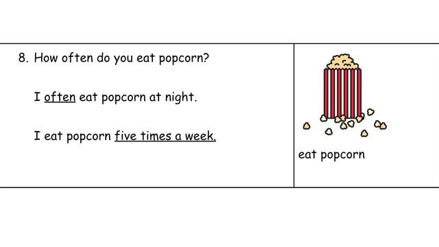 How often do you___? Adverbs of frequency смотреть онлайн