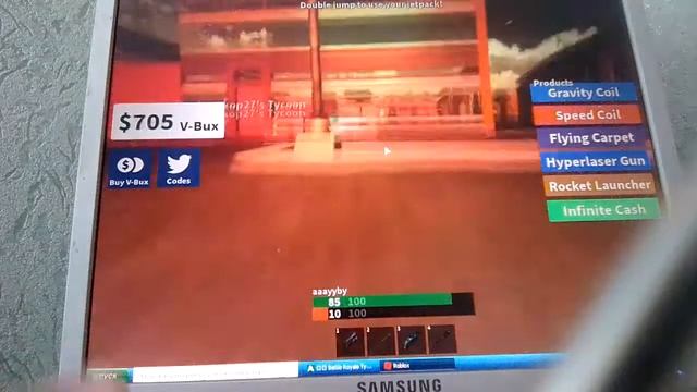 Роблокс Tycoon оружие смотреть онлайн