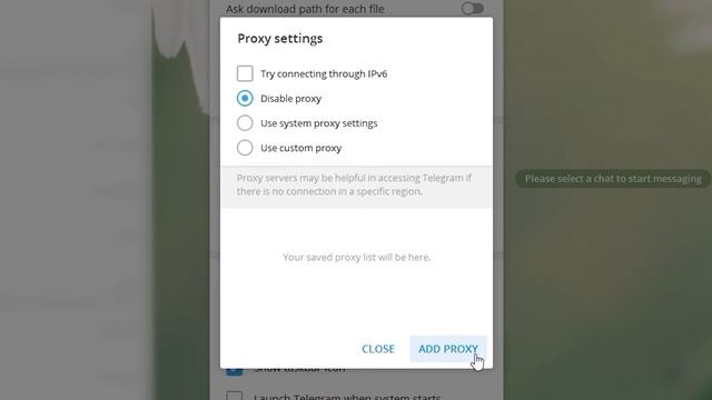 Настройка прокси в Telegram, установленном на Windows, Android и iOS смотреть онлайн