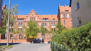 Клайпеда. А вы видели Дома для ВОЕННЫХ при СССР в Литве. Учебные заведения города. #Литва #klaipėda