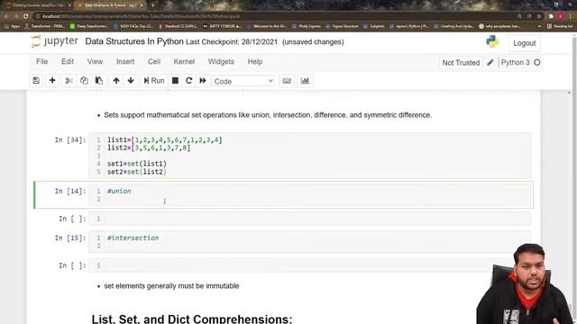 Set in python | Part- 8 | Python For Data Analysis | Learn about set in python | #python смотреть онлайн