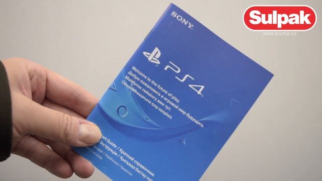 Лимитированная игровая консоль Sony PS4 1TB "ФК Кайрат" распаковка (www.sulpak.kz) смотреть онлайн