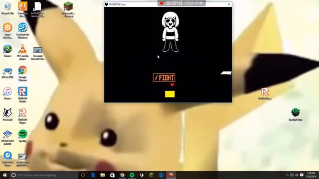 Undertale.EXE! Chara scared me! смотреть онлайн