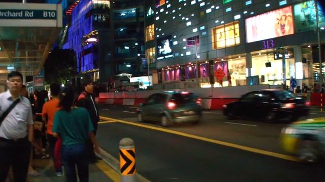 Singapore Entertainment & Shopping Area @ Orchard Road [Night Walk]