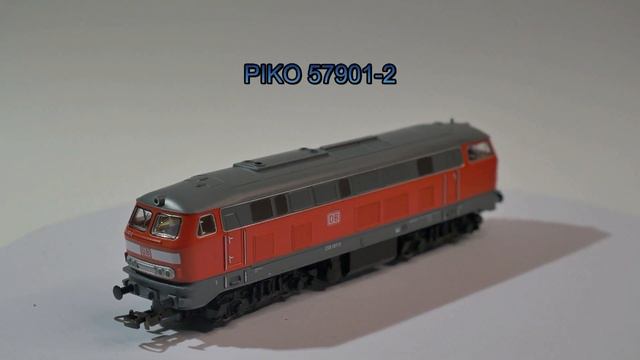 PIKO BR 218. Модели железных дорог. смотреть онлайн