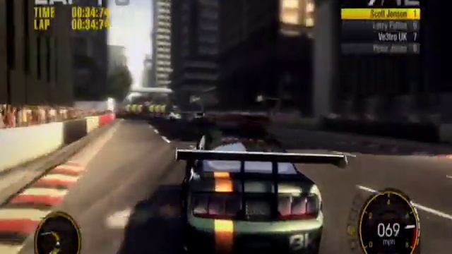 Race Driver: GRID demo gameplay - San Francisco 2 смотреть онлайн