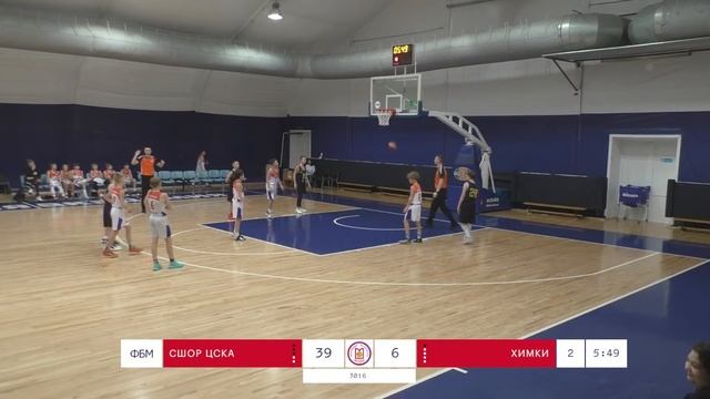 СШОР ЦСКА - МАУ СШОР №1 смотреть онлайн