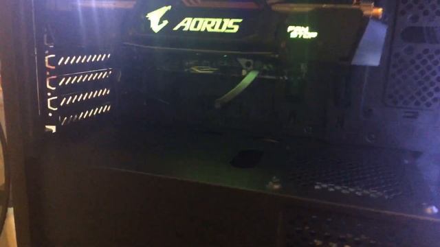 Процессор i7-9700F Материнка Asrock B365M PRO4-F Оперативная Crucial 32gb 2400Мгц Видеокарта Aorus смотреть онлайн
