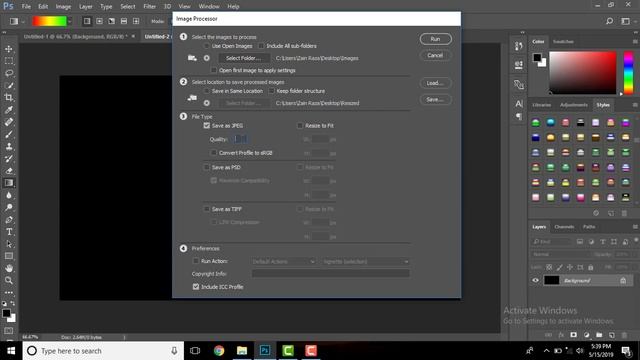 Reduce Image Size Without Losing Quality In Photoshop - Auto Resize All Images At Once