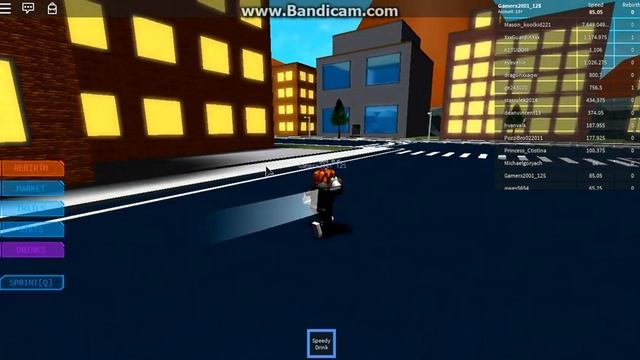 играю в ROBLOX в симулятор бега (Roblox) смотреть онлайн