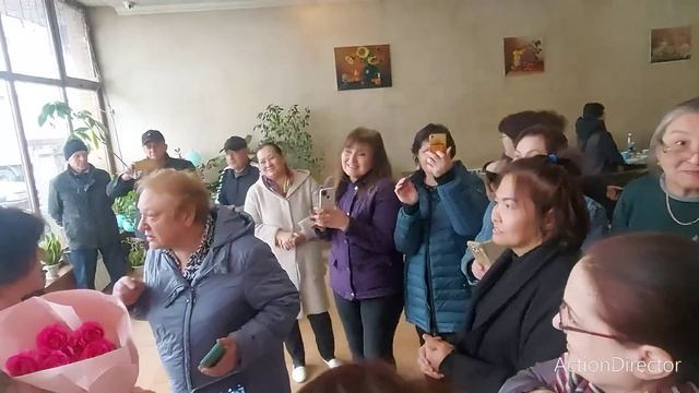 Вот так встретили ?? Элла Австралия и Иван Рыбников встреча в Алматы 2023 в Наурыз смотреть онлайн