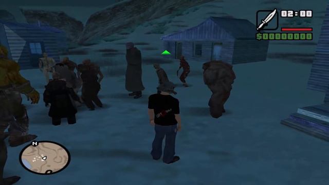 Grand Theft Auto: San Andreas - Resident Evil 5-V MOD Survivor смотреть онлайн