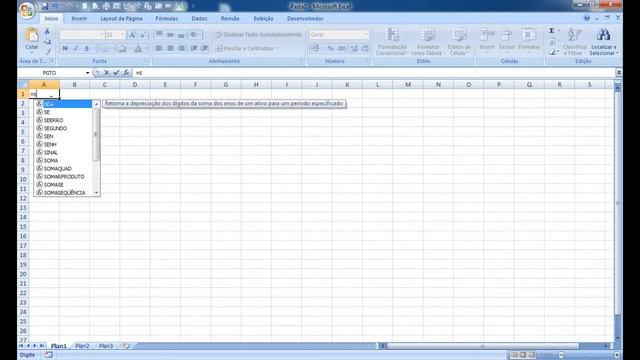 Série Como Saber: Excel - IntelliSense
