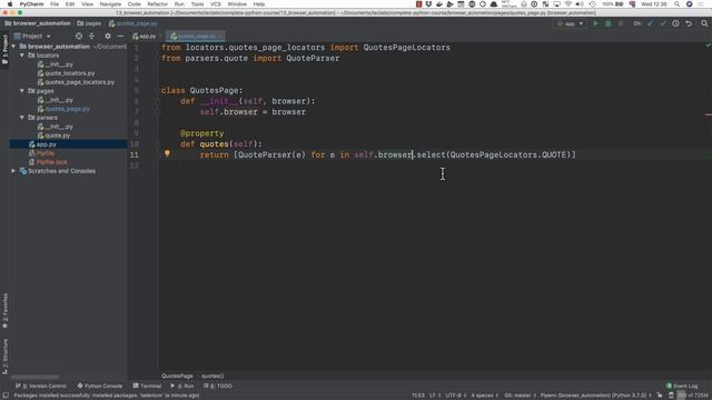 video12 4 Using Chrome in our scraping code смотреть онлайн