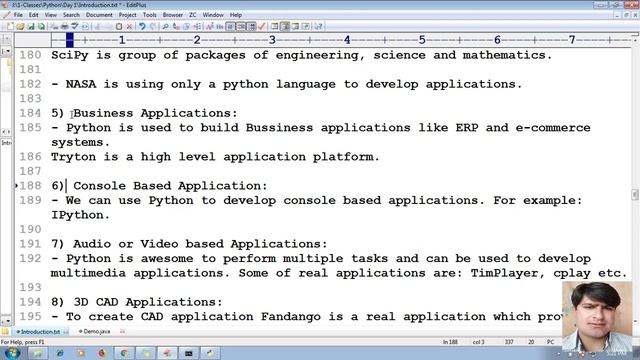 2 Introduction | Python Programming tutorial for beginners to advanced with examples смотреть онлайн