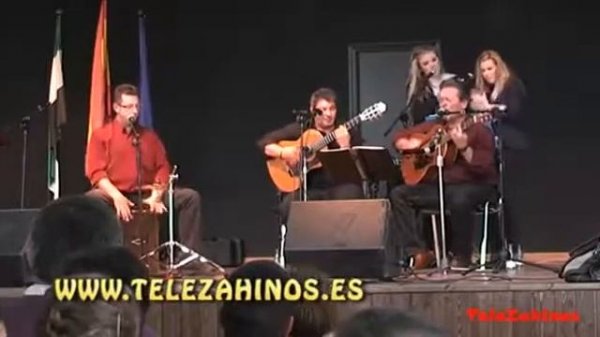 actuacion de duende del compas en el dia de la comarca en zahinos 2017 emitido en telezahi