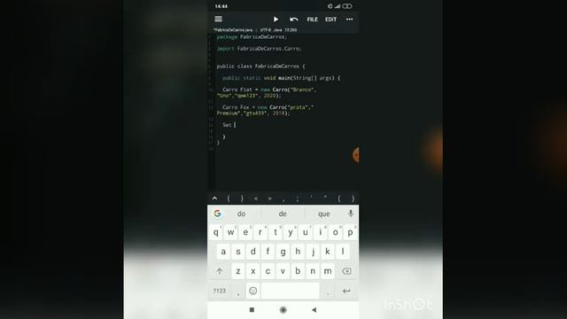Aula 6 sobre POO JAVA N-IDE criando classe Carro смотреть онлайн