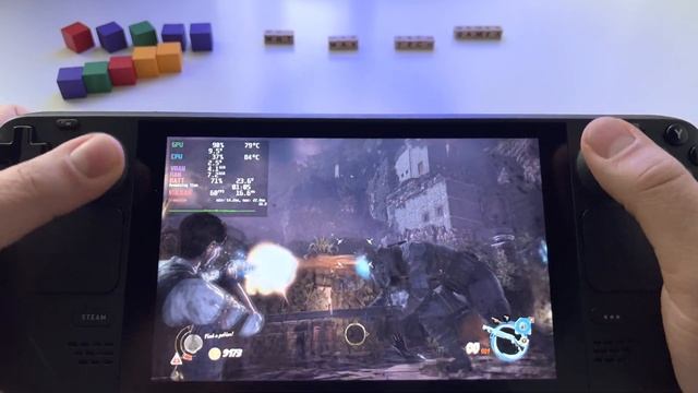 Strange Brigade - Steam Deck gameplay | pure Vulkan high graphics, 60 FPS смотреть онлайн