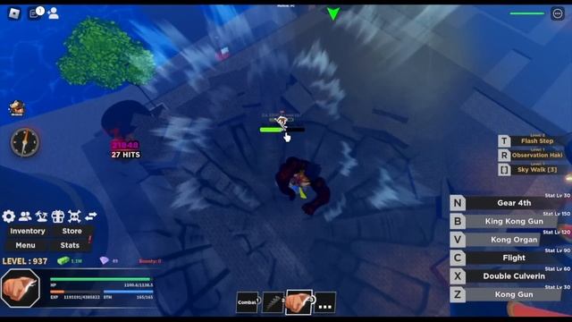 Noob to Max lvl 1-2850 Using Gear 4 Gum Fruit in Haze Piece| Roblox смотреть онлайн