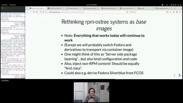 What's new in (rpm-)ostree - 2022 edition! - DevConf.CZ 2022 смотреть онлайн