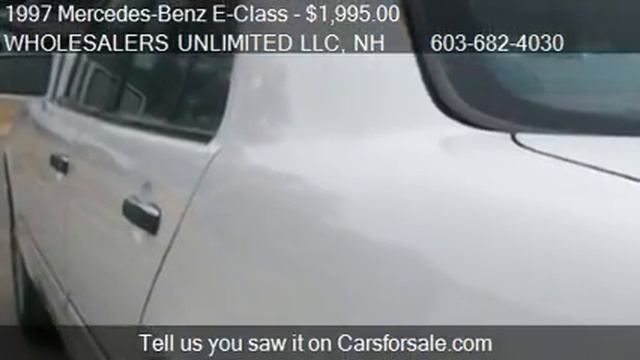 1997 Mercedes-Benz E-Class 320 for sale in Auburn, NH 03032 смотреть онлайн