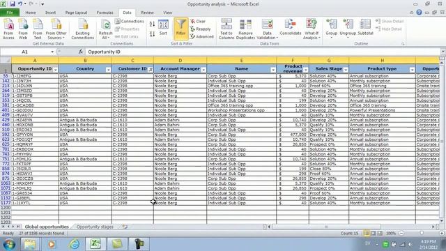 How to filter data in Microsoft Excel 2010 смотреть онлайн