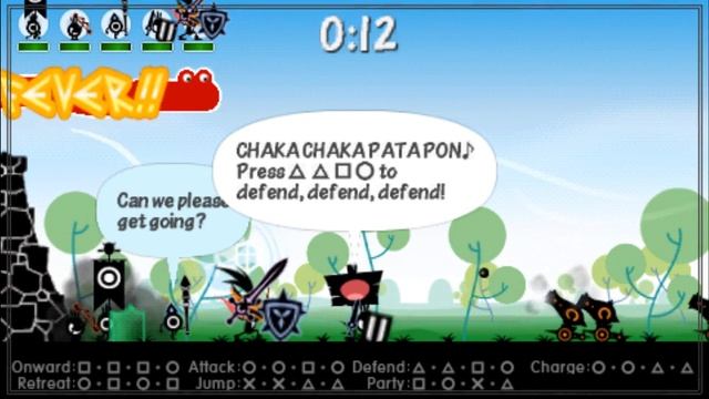 Patapon 3 Walkthrough pt 2: Traning Grounds - Defense смотреть онлайн