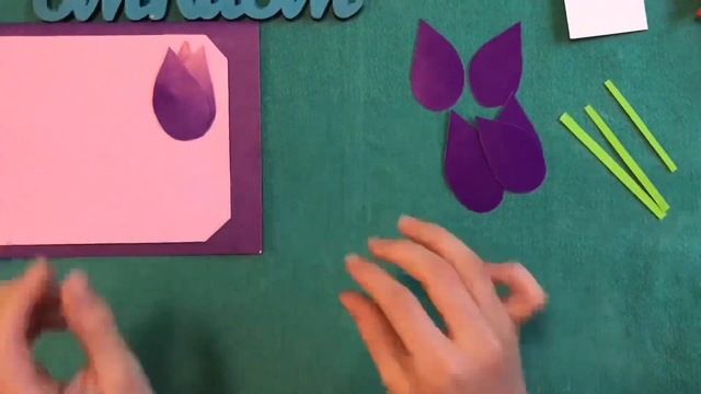 ОТКРЫТКА ПОДАРОК МАМЕ Своими руками На День матери/How ty make a birthday card paper tulips/Эмилия смотреть онлайн