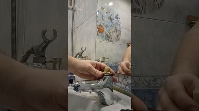 Ремонт смесителя для раковины, замена кран боксы. смотреть онлайн